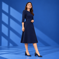 Stewardessen Pumps Dakota - Blauw (hoge hak)