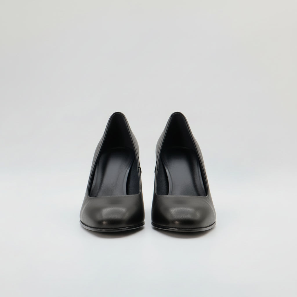 Stewardessen pumps Comet - Zwart (lage hak)