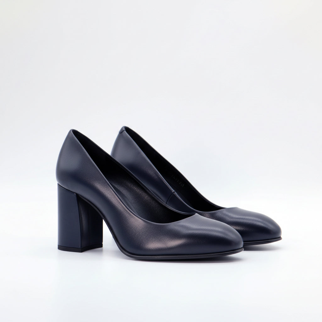 Stewardessen Pumps Dakota - Blauw (hoge hak)