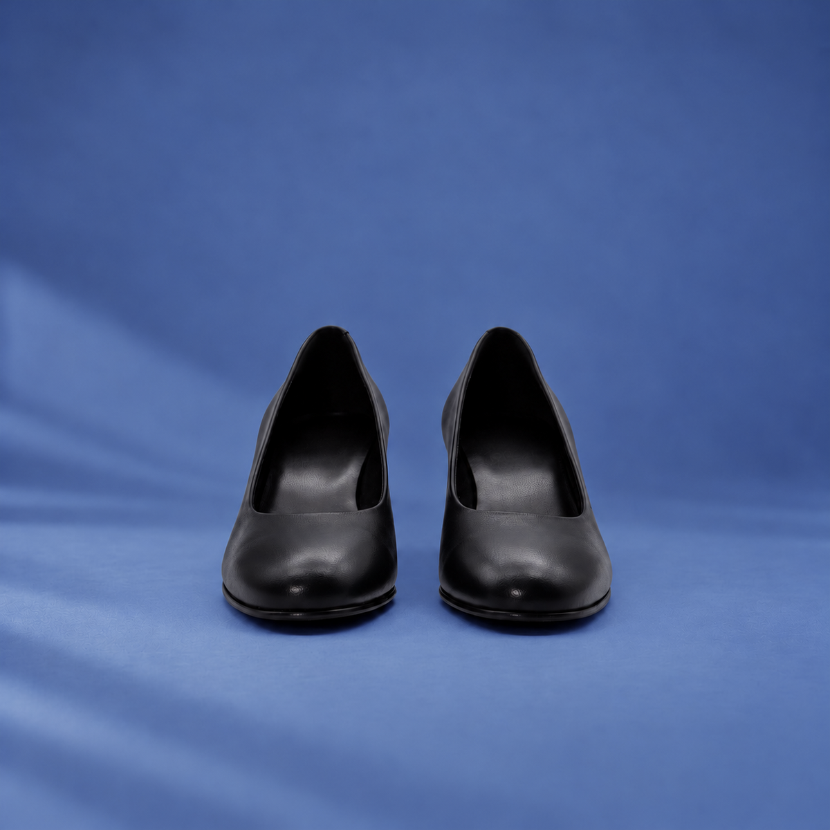 Stewardessen pumps Comet - Zwart (lage hak)